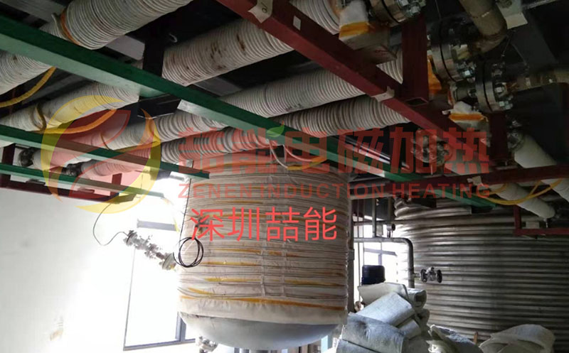 臥式爐/立式罐智能電磁加熱案例 臥式爐/立式罐智能電磁加熱案例