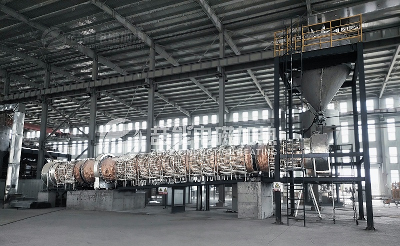 電磁加熱回轉窯案例 電磁加熱回轉窯案例