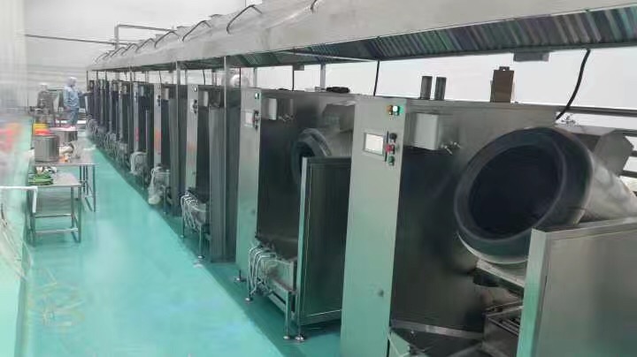 智能電磁加熱炒菜機(jī)器人 智能電磁加熱炒菜機(jī)器人