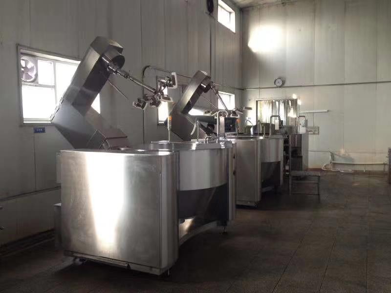 智能電磁加熱炒菜機(jī)器人 智能電磁加熱炒菜機(jī)器人