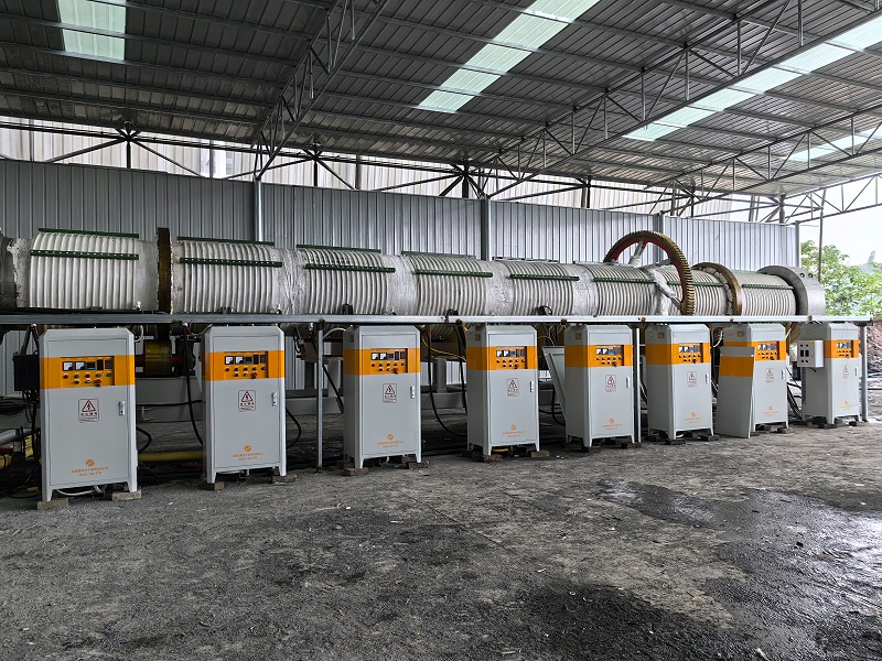 電磁加熱回轉(zhuǎn)窯 電磁加熱回轉(zhuǎn)窯